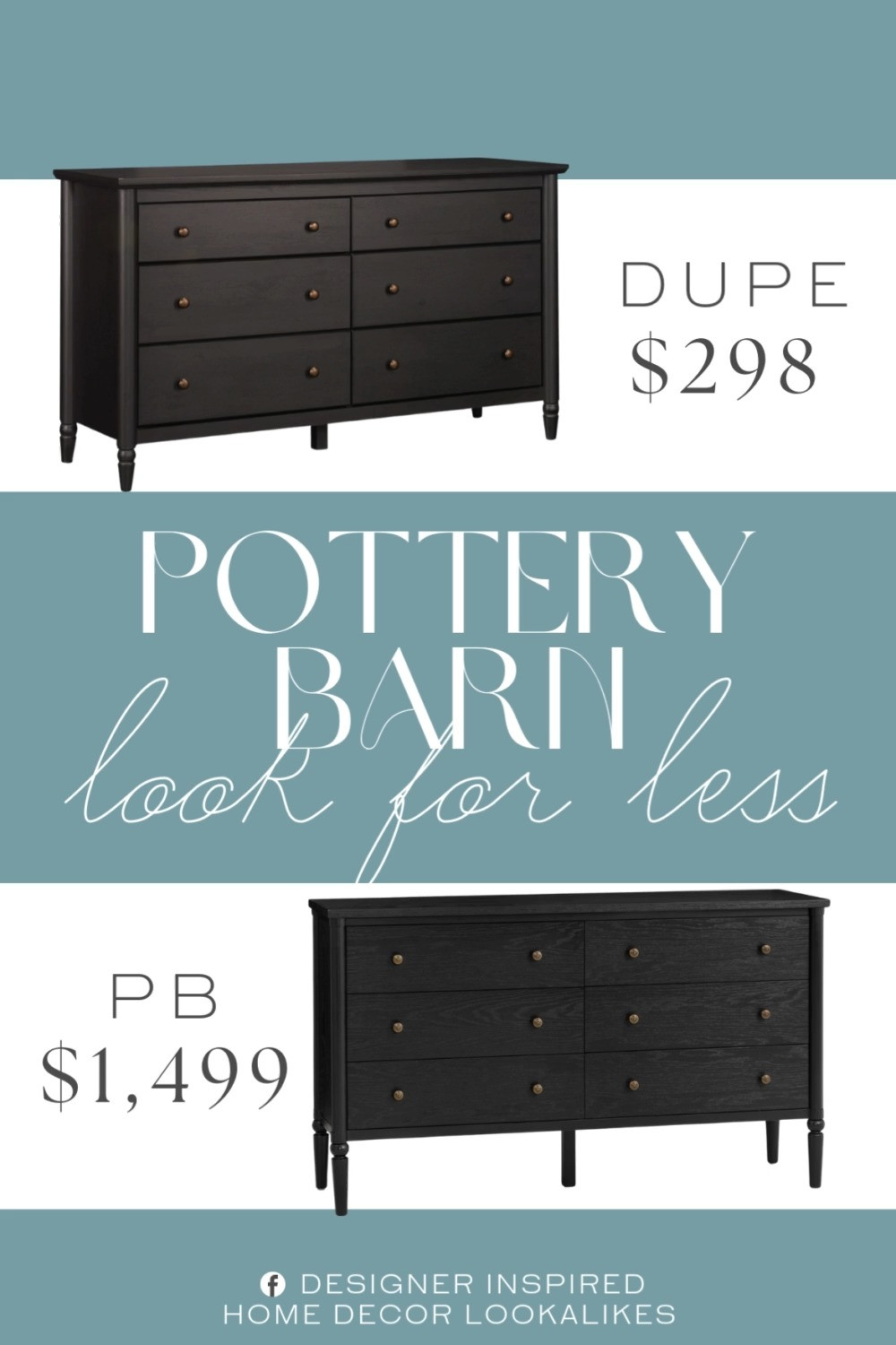 Inspired by Pottery Barn Modern Dresser. Modern Wooden Dresser. Contemporary 6-Drawer Chest. Minimalist Bedroom Dresser. Wooden Chest of Drawers. Stylish Storage Solutions. Multi-Drawer Storage Unit. Affordable Modern Dresser.     

Home more affordable option find copy cat similar look for less budget friendly affordable cheap cheaper beautiful pretty. Clearance sale coupon code discount code promo code luxury lookalike look a like Inspo inspiration inspired by idea ideas Love like these? I share multiple every day in my FB group.
#potterybarninspired #bedroomstorage #woodendresser #moderndresser #drawerdresser #bedroomfurniture #stylishstorage  

 #LTKHome
