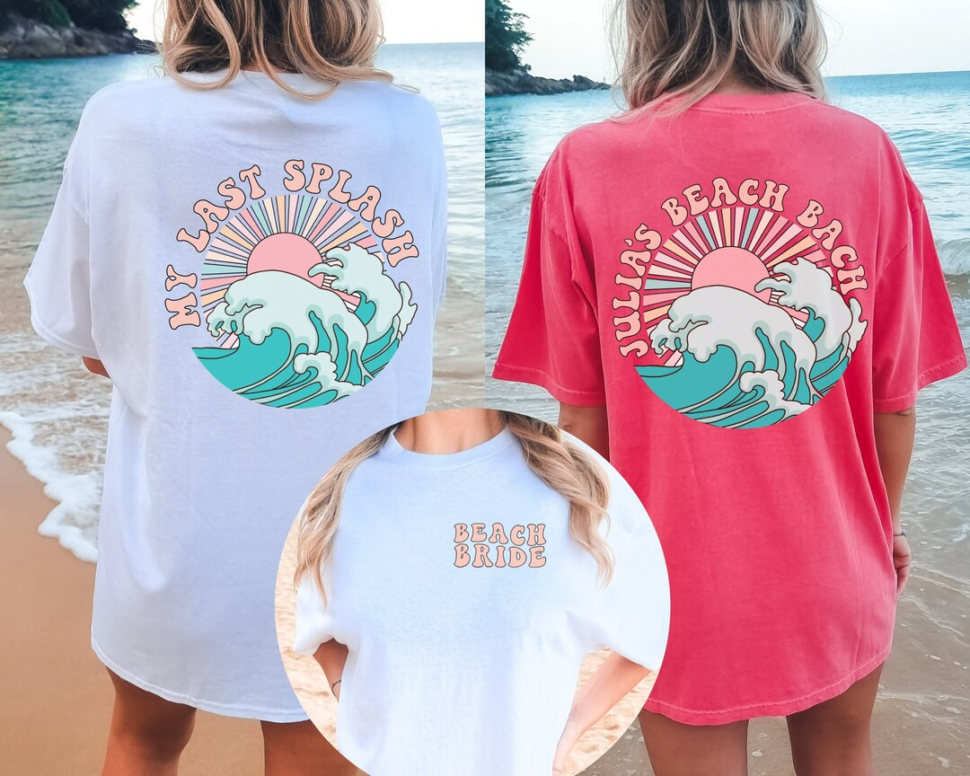 Beach Bachelorette, Bachelorette Party Favors Beach, Last Splash Bachelorette, Miami Bachelorette... | Etsy (US)