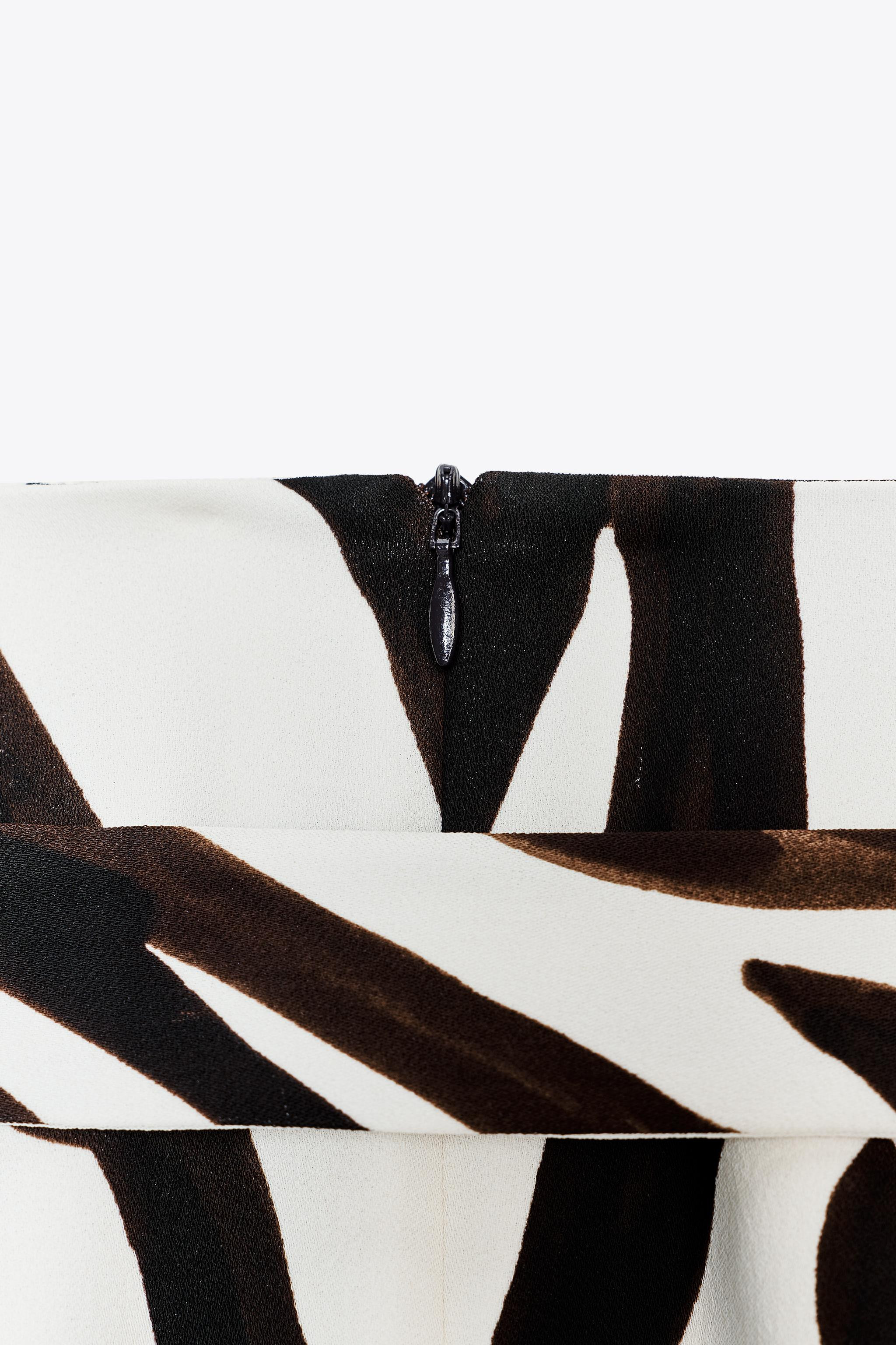 ZW COLLECTION ANIMAL PRINT PENCIL SKIRT | Zara AU