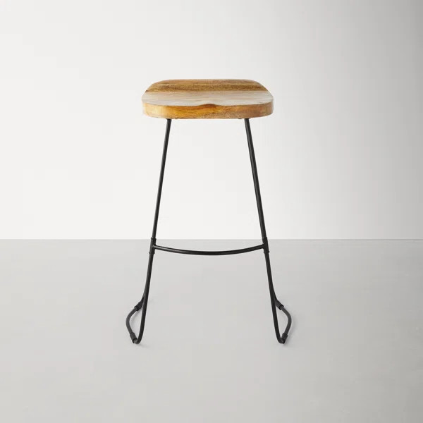 Dispatch Solid Wood 29.75" Bar Stool | Wayfair North America