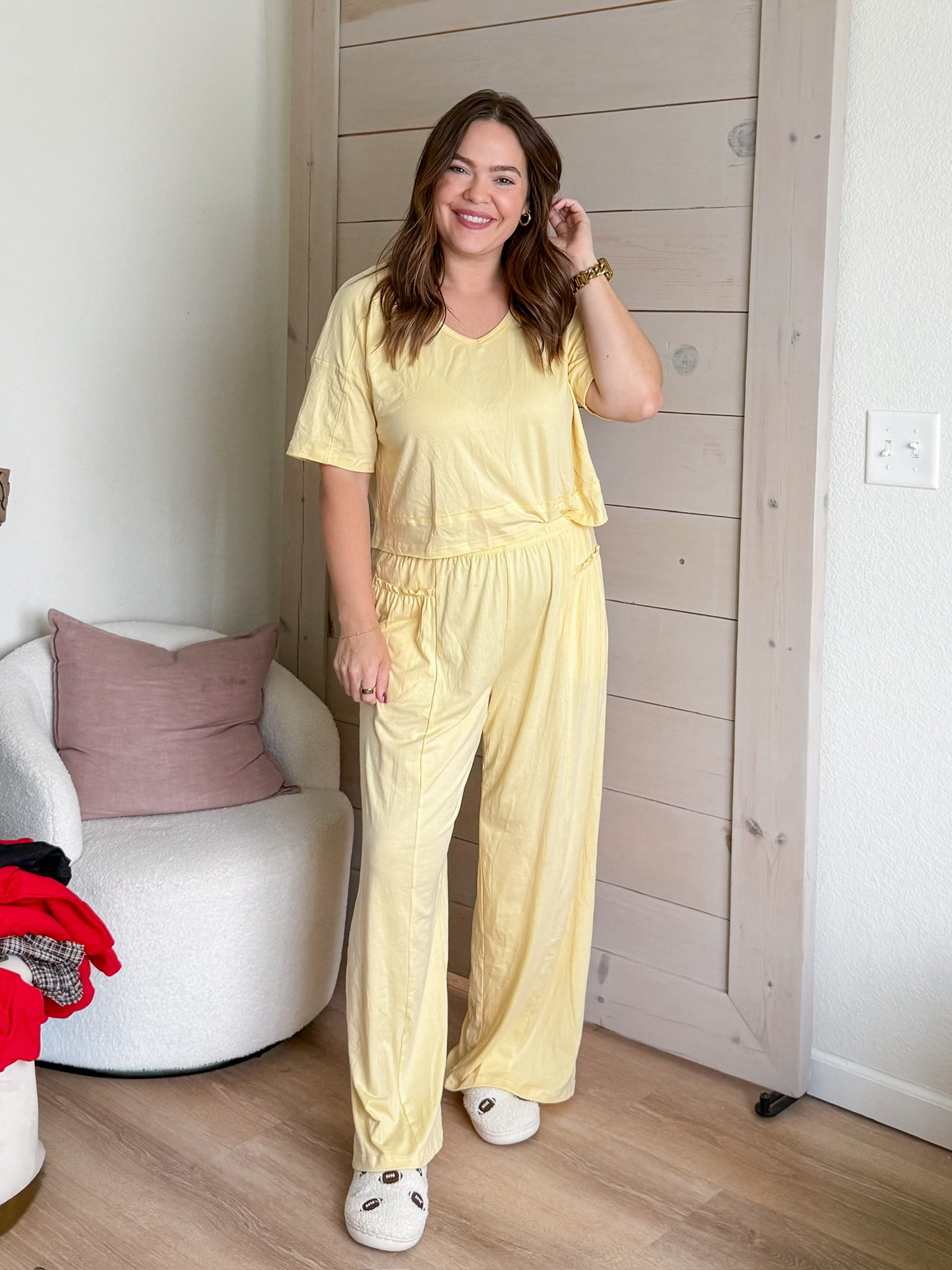 Loungewear set for ultimate relaxation at home #homewear #amazonfinds
 

 #LTKootd #LTKSeasonal #LTKMidsize