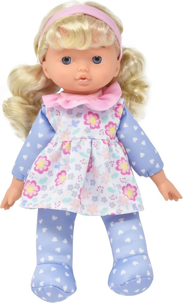 Gift Boutique Soft Baby Doll, 12 Inch Girl Doll with Blond Hair, My First Doll for Infants, Toddl... | Amazon (US)