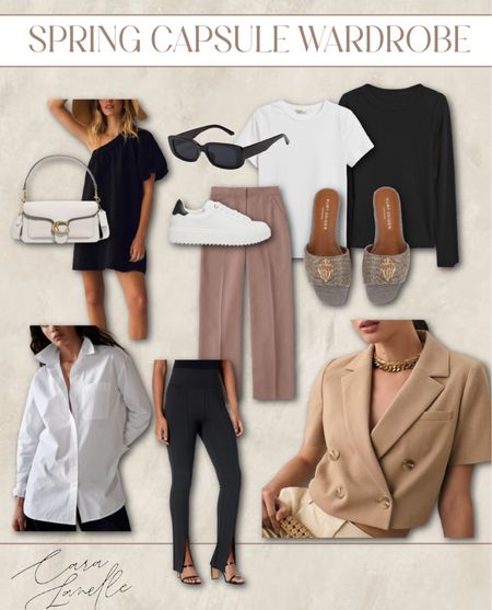Spring capsule wardrobe must have fashion and clothing pieces!

Basics, blazer, over shirt, transitional pieces, dress, sneakers, sandals

#LTKshoecrush #LTKfit #LTKcurves