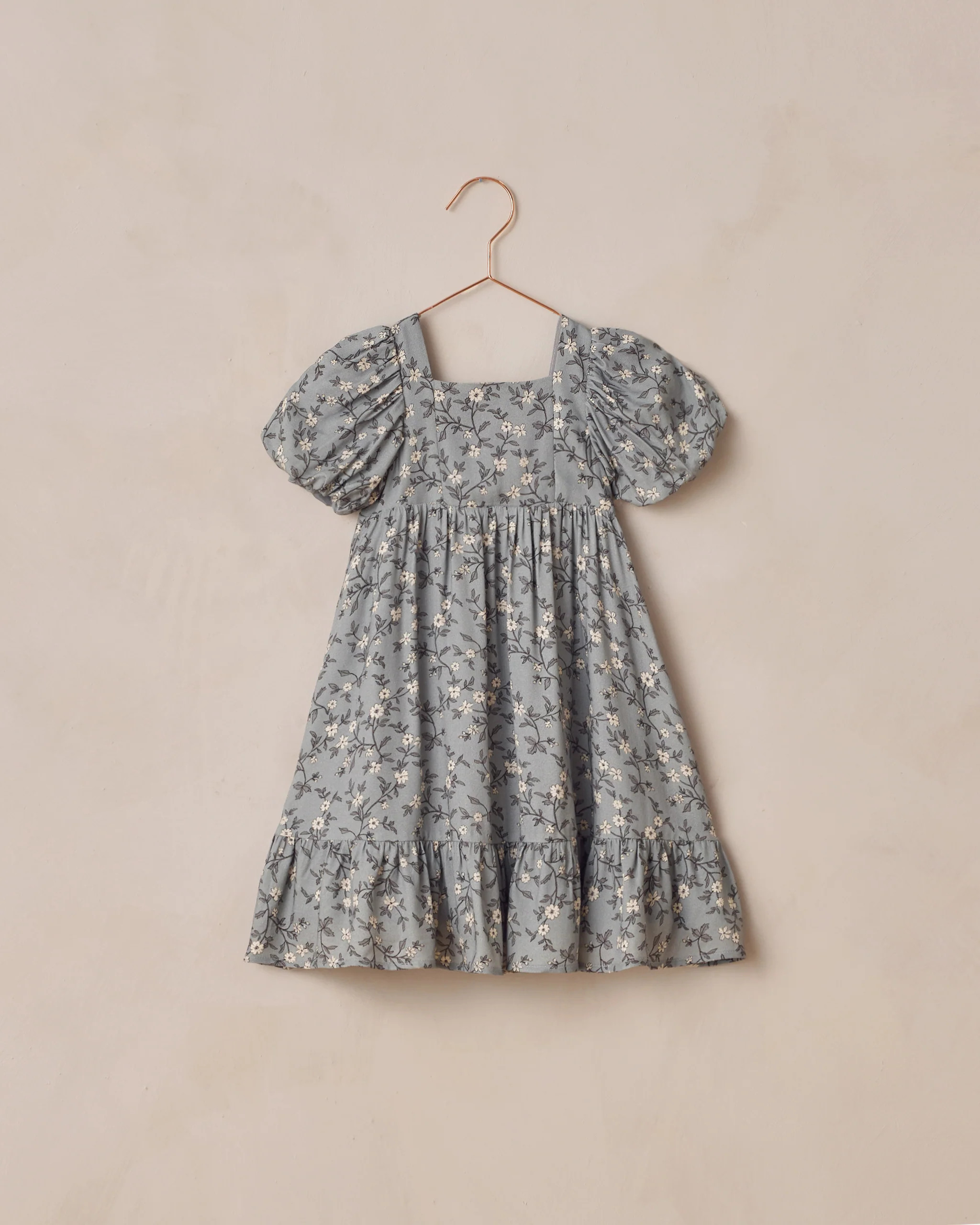 Augusta Dress | French Blue Floral | Rylee + Cru