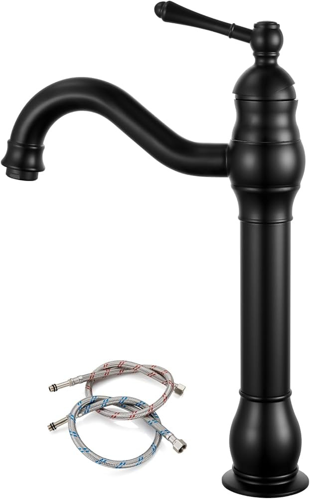 gotonovo Single Handle Vessel Sink Faucet 360° Swivel Bathroom Faucet One Hole Farmhouse Lavator... | Amazon (US)
