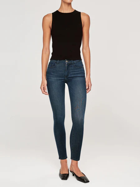 Farrow Skinny High Rise Instasculpt™ Ankle Jeans | Dark Indigo | DL 1961 Women