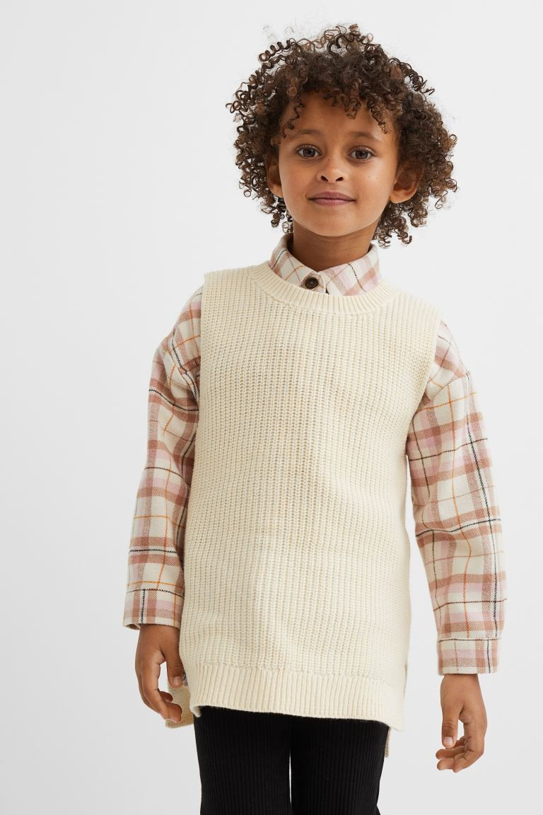 Rib-knit Sweater Vest | H&M (US + CA)