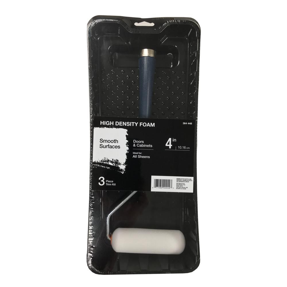 3-Piece High-Density Foam Mini Paint Trim Kit | The Home Depot