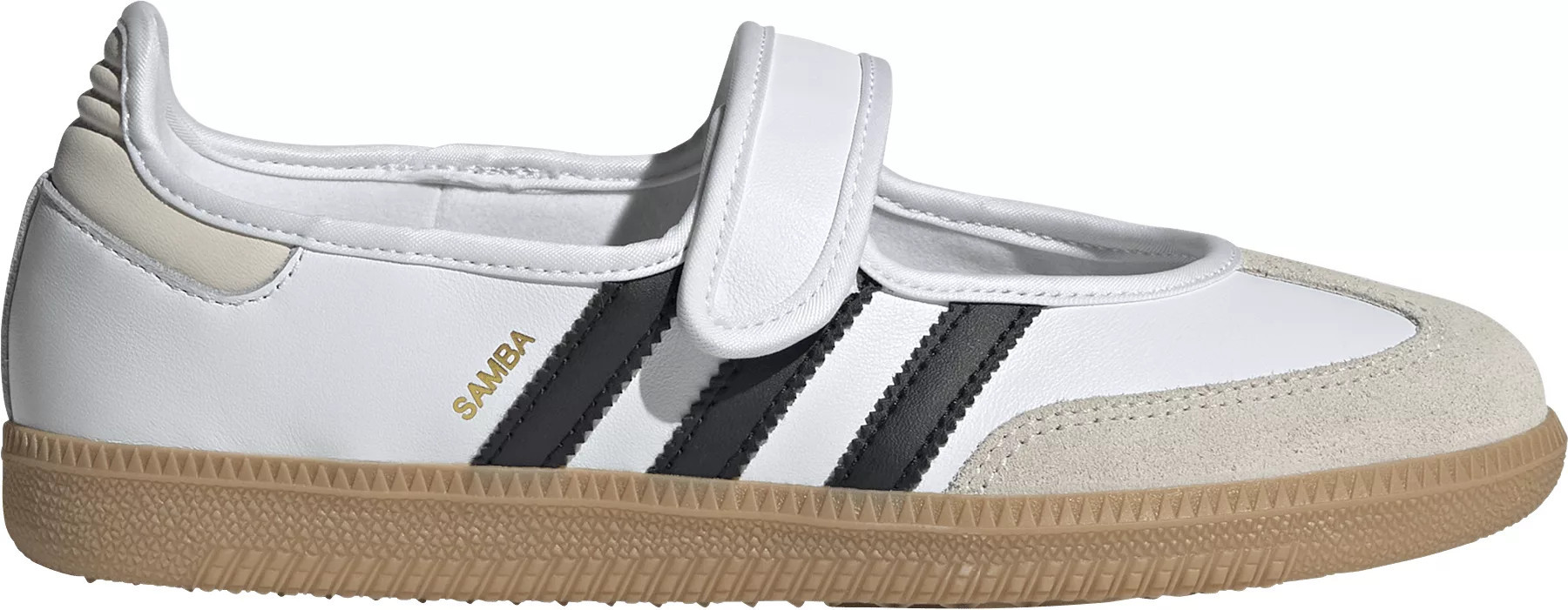 adidas Women's Samba Jane Shoes, Size 5.5, White/Alumina | DICK'S Sporting Goods