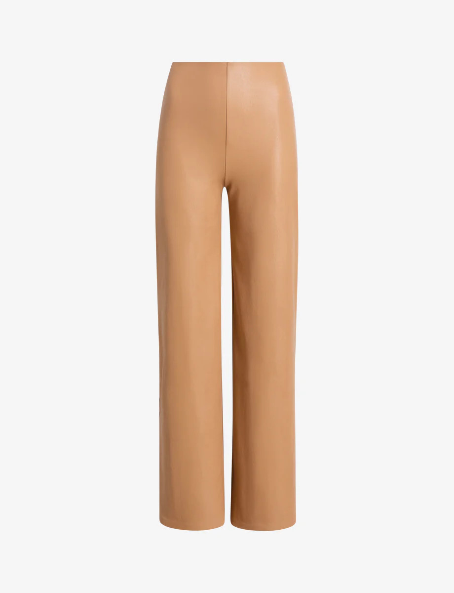 Faux Leather Wide Leg Pant | Commando®