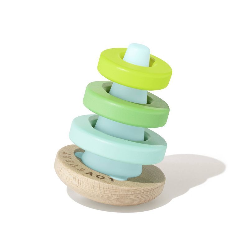 Lovevery Montessori Wobble Stacker - 4pc | Target