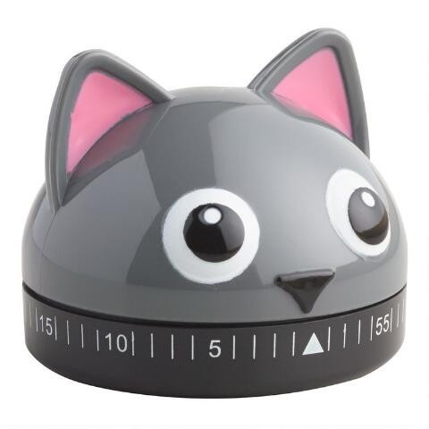 Kikkerland Cat Kitchen Timer | World Market