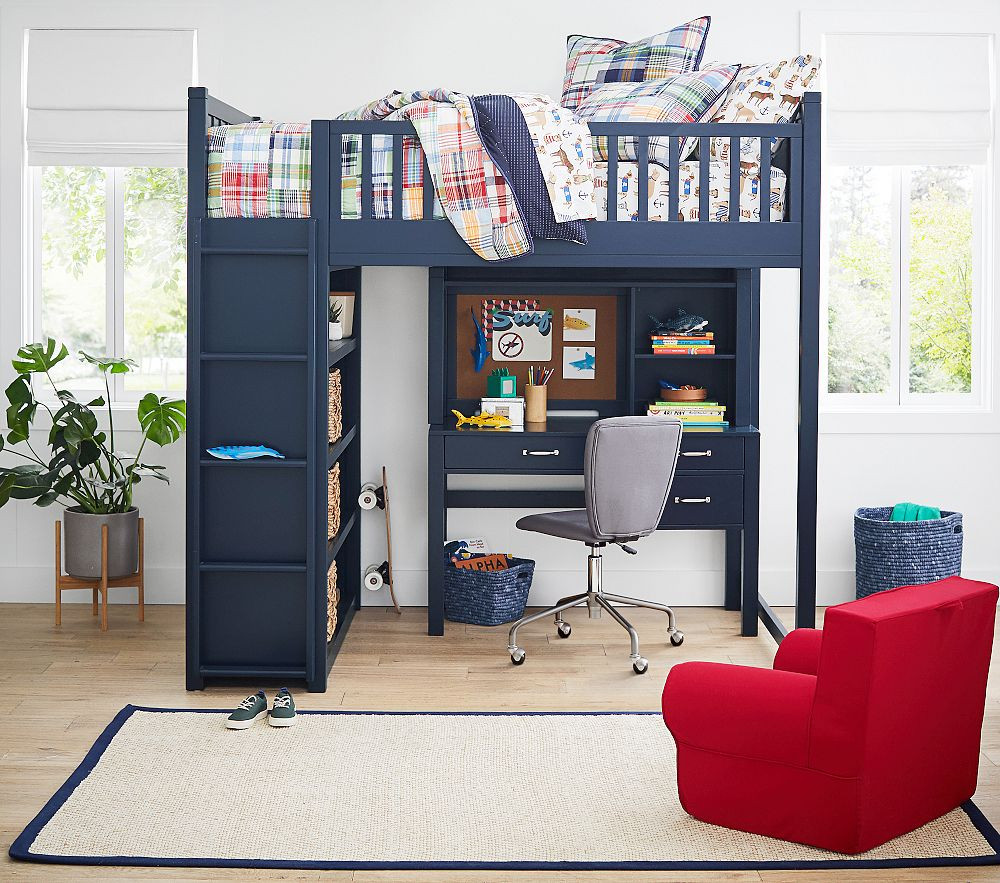 Camp Full Loft Bed | Pottery Barn Kids