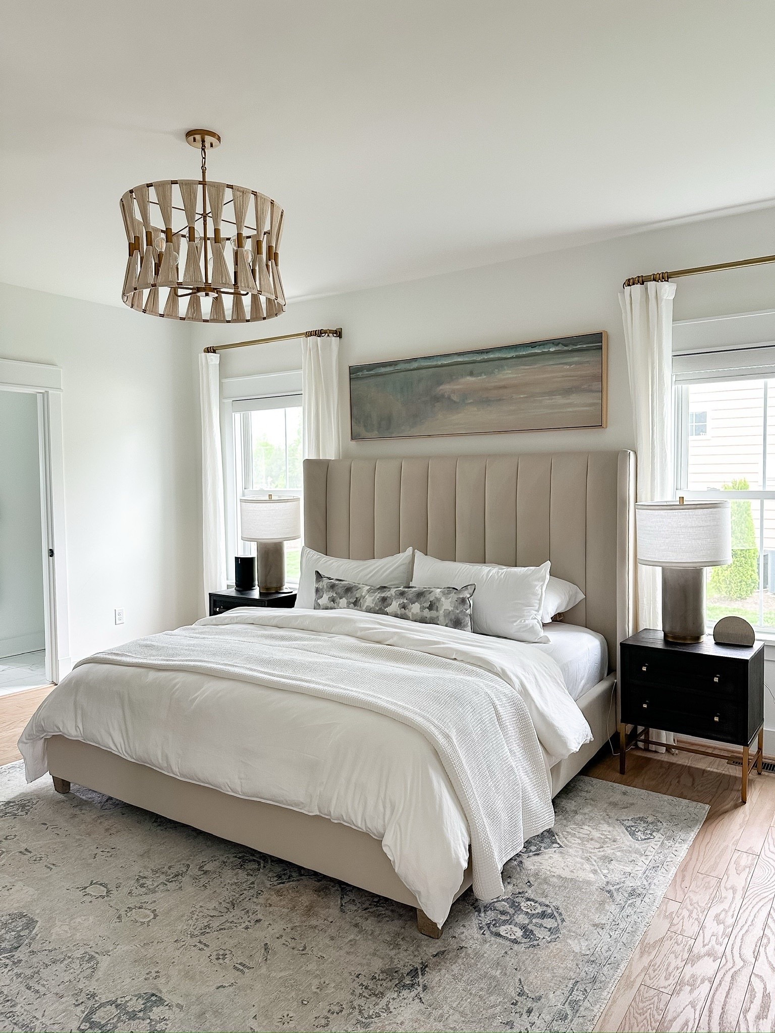 Spring home decor 🤍 


home finds, primary bedroom, bed frame, spring decor, spring home refresh, bedding

#LTKSeasonal #LTKHome