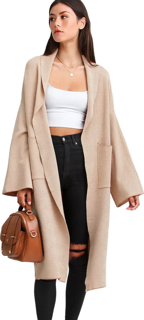 Belle & Bloom Hold The Line Coatigan | Nordstrom | Nordstrom