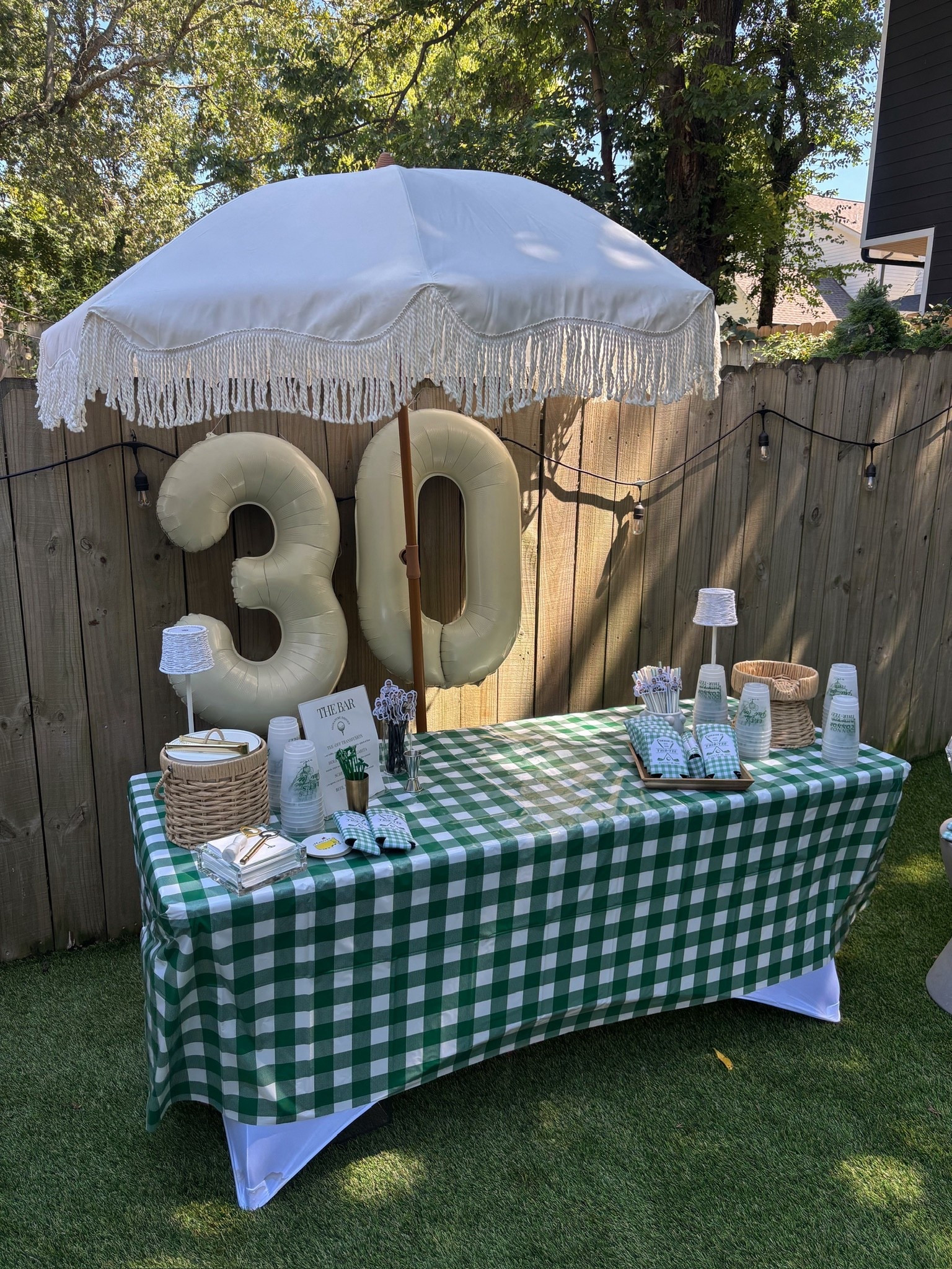 Golf 30th birthday party! Linked everything I used below!! This was so much fun and such a hit 🤍⛳️🏌️



Party planning, hosting, theme, golfing, tee, green, adult birthday, sidneymarieduke 

#LTKdayinmylife #LTKSeasonal