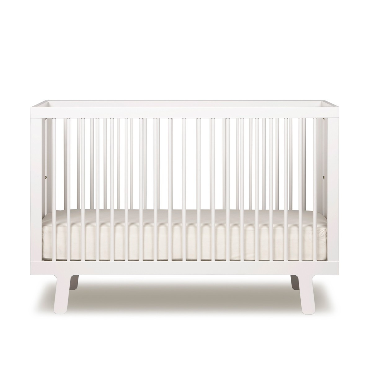 Oeuf Sparrow Crib (Color: White) | The Tot