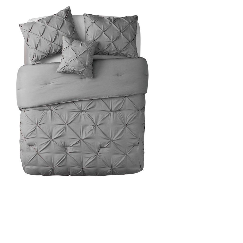 Gray Nilda Comforter Set (King) - VCNY | Target