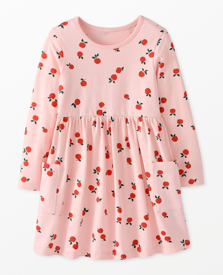 Long Sleeve Playground Dress with Pockets | Hanna Andersson