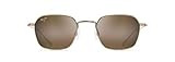 Maui Jim Puka w/ Patented PolarizedPlus2 Lenses Polarized Classic Sunglasses, Gold Matte/Hcl Bronze  | Amazon (US)