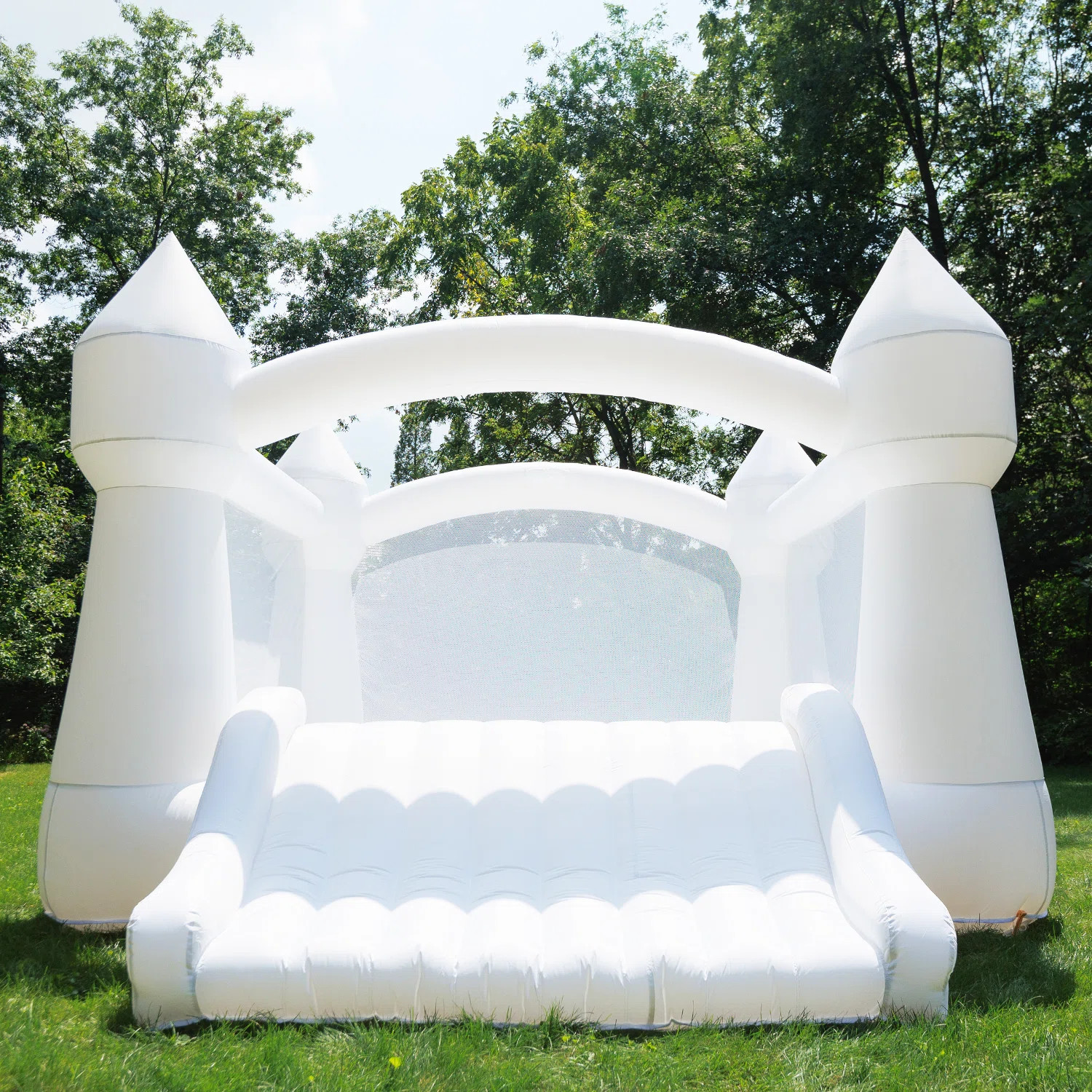 Cotton Candy 13.1' x 16.4' Bounce House with Air Blower | Wayfair North America