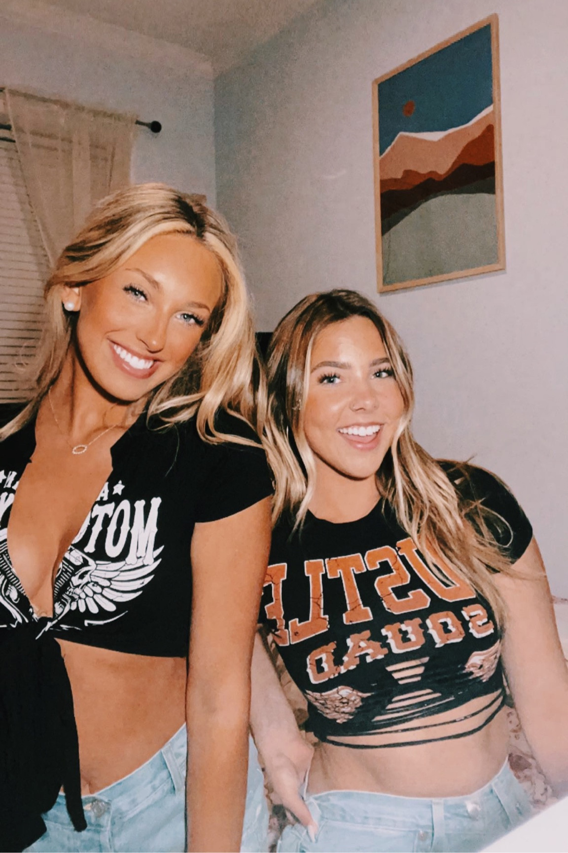 cute western crop tops