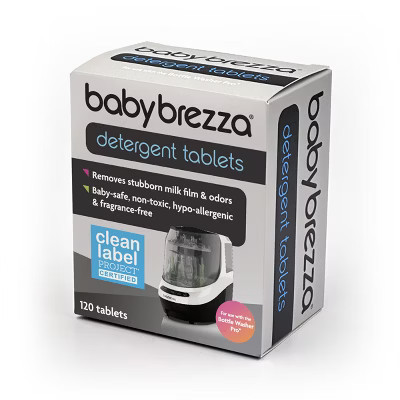 Baby Brezza Universal Detergent Soap Tablets for Bottle Washer Pro - 120ct | Target