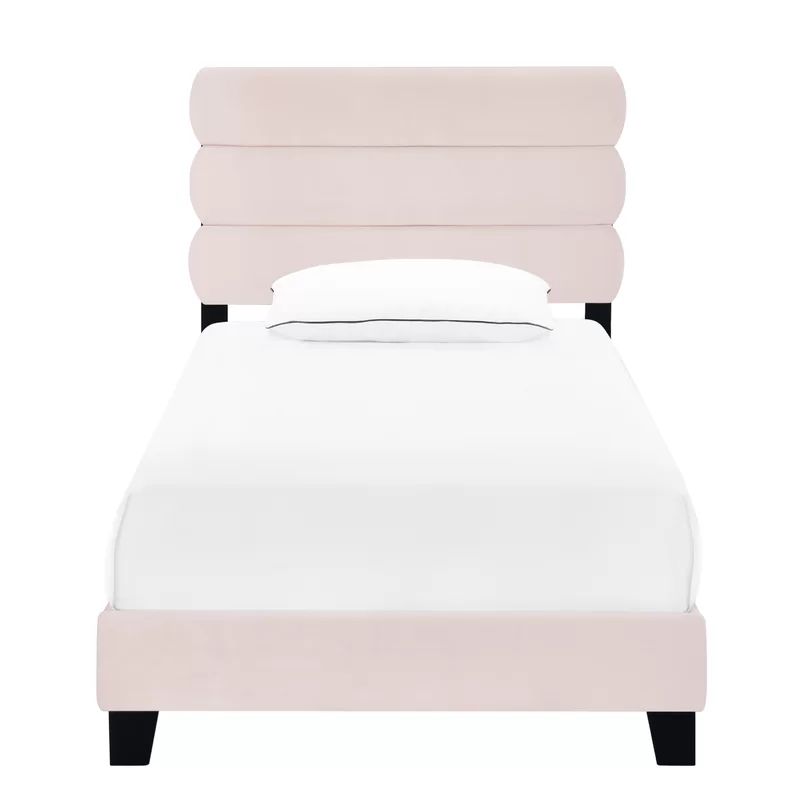 Romola One Box Slat Upholstered Standard Bed | Wayfair North America