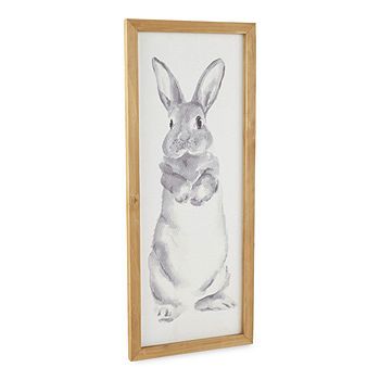 Watercolor Bunny Wall Sign | JCPenney