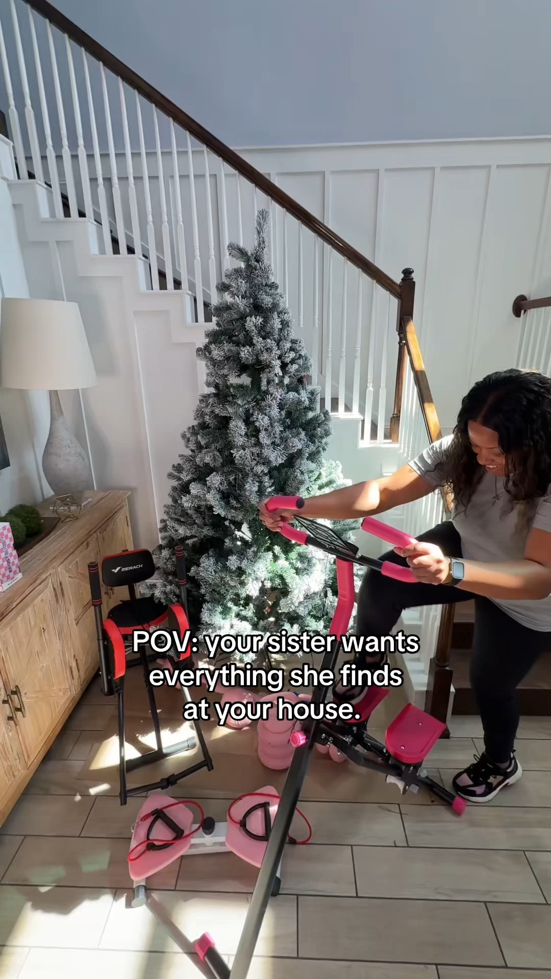 Stair stepper home fitness machine. Easy to assemble. #fitness #homegym #exercise #workout