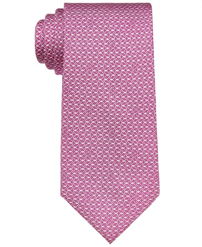 Michael Kors Men's Classic Design Link-Print Tie  & Reviews - Ties & Pocket Squares - Men - Macy'... | Macys (US)