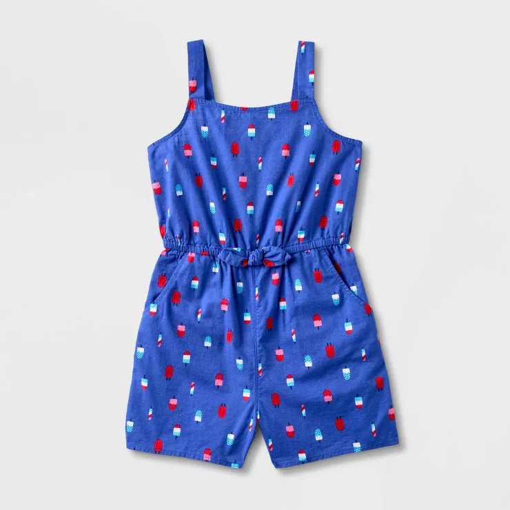 Girls' Adaptive Romper - Cat & Jack™ | Target