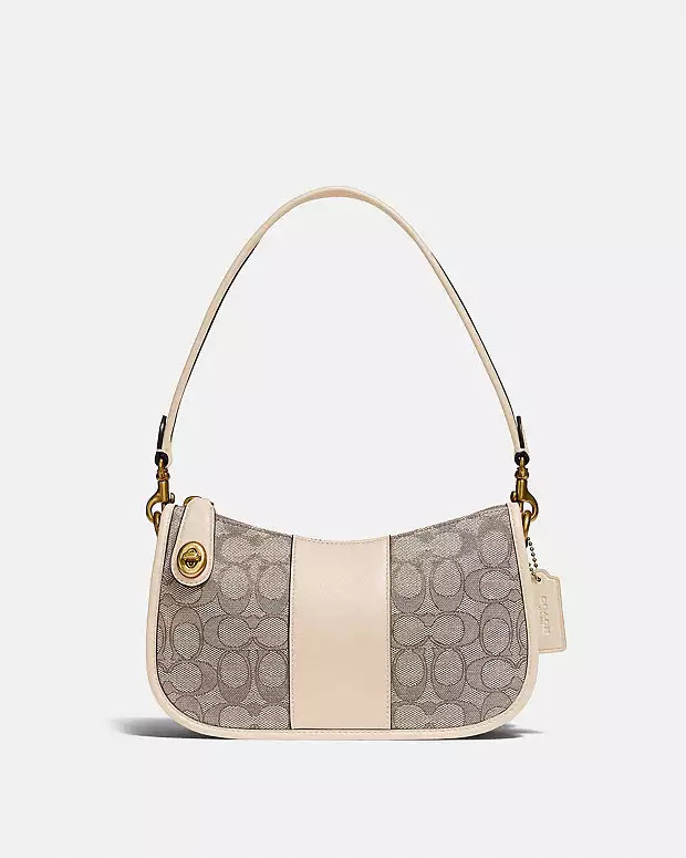 Swinger Bag In Signature Jacquard | Coach (CA)