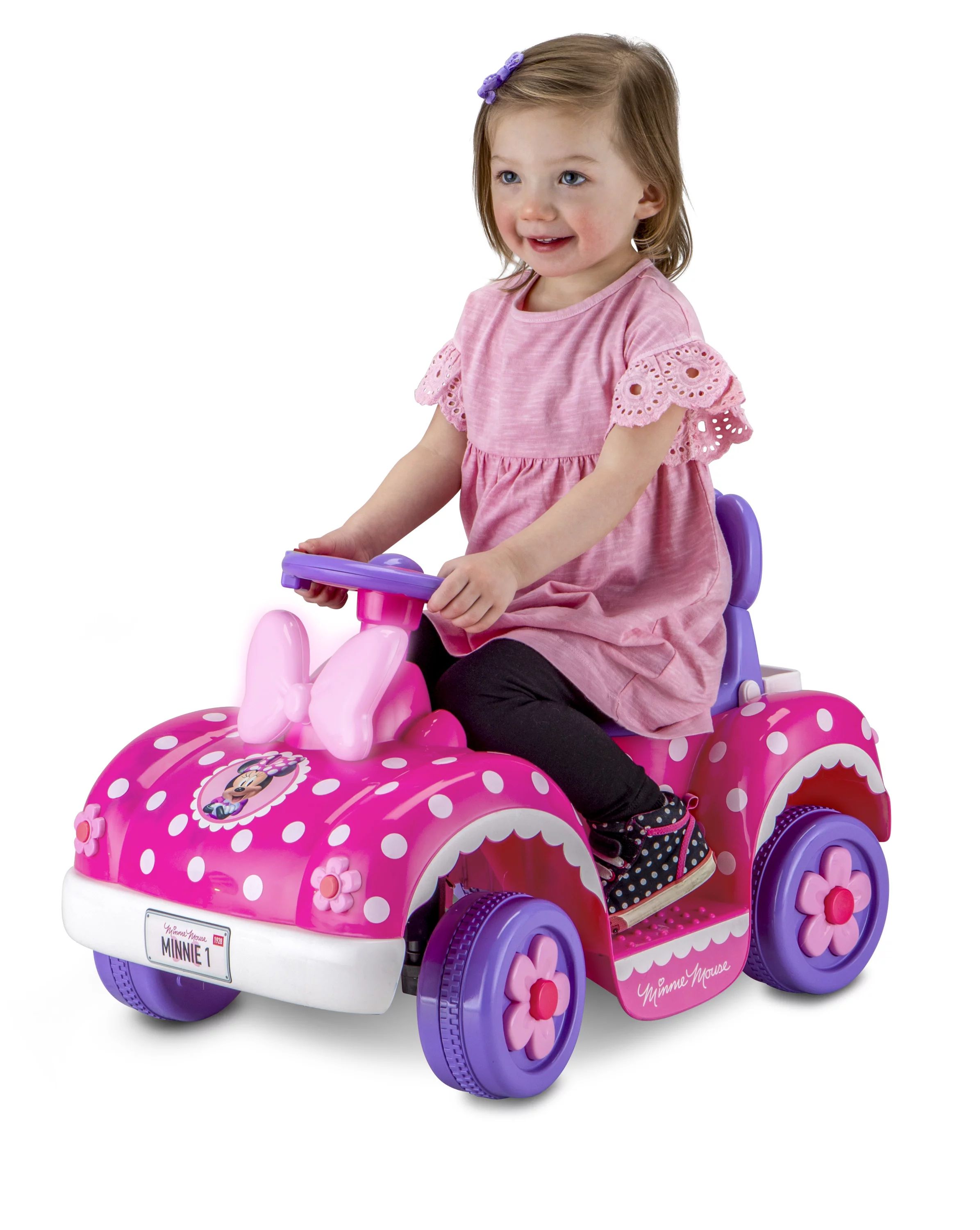 Disney's Minnie Mouse Toddler Ride-On Toy by Kid Trax | Walmart (US)