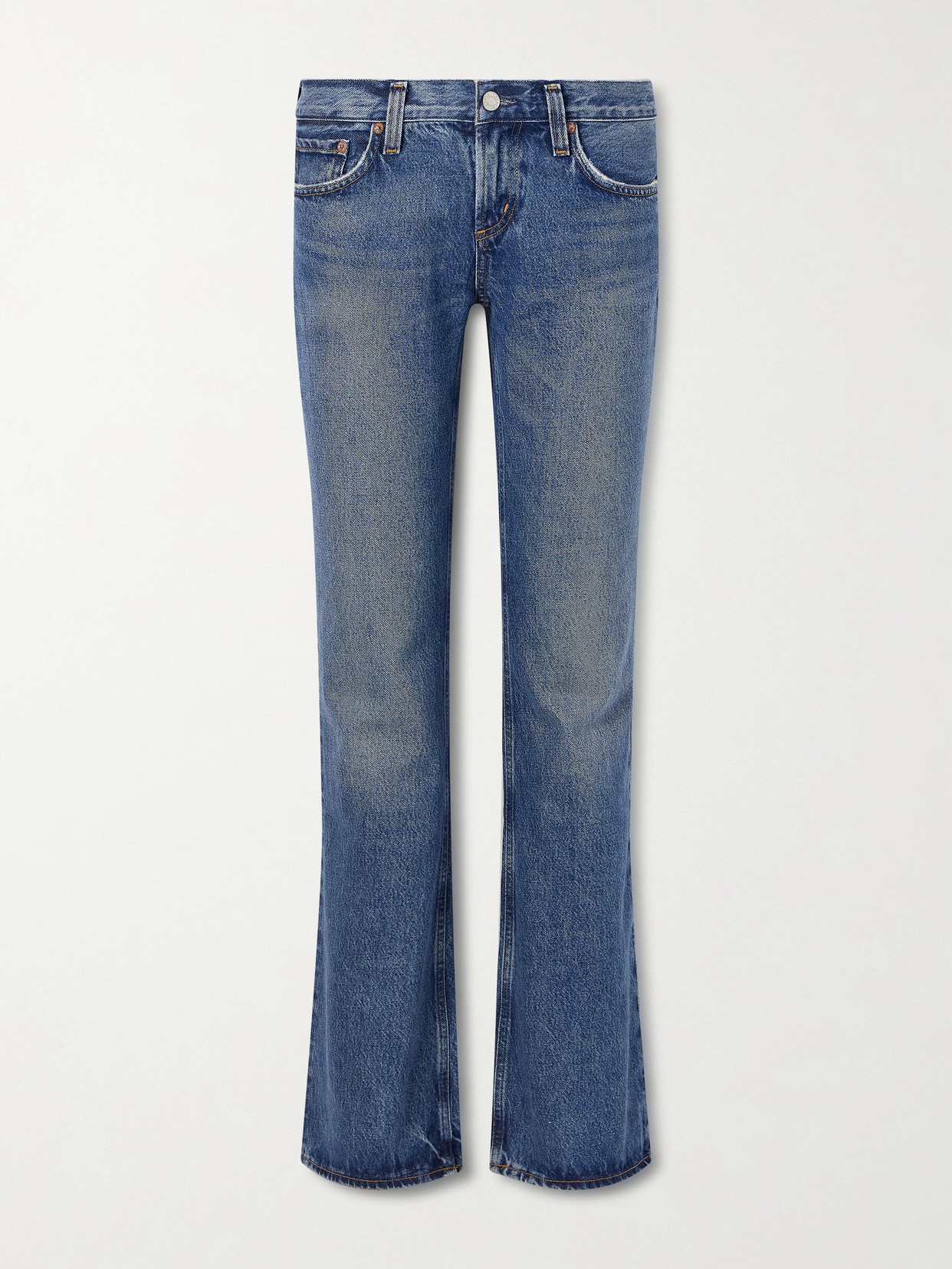 AGOLDE - Low-rise Bootcut Jeans - Blue | NET-A-PORTER (US)