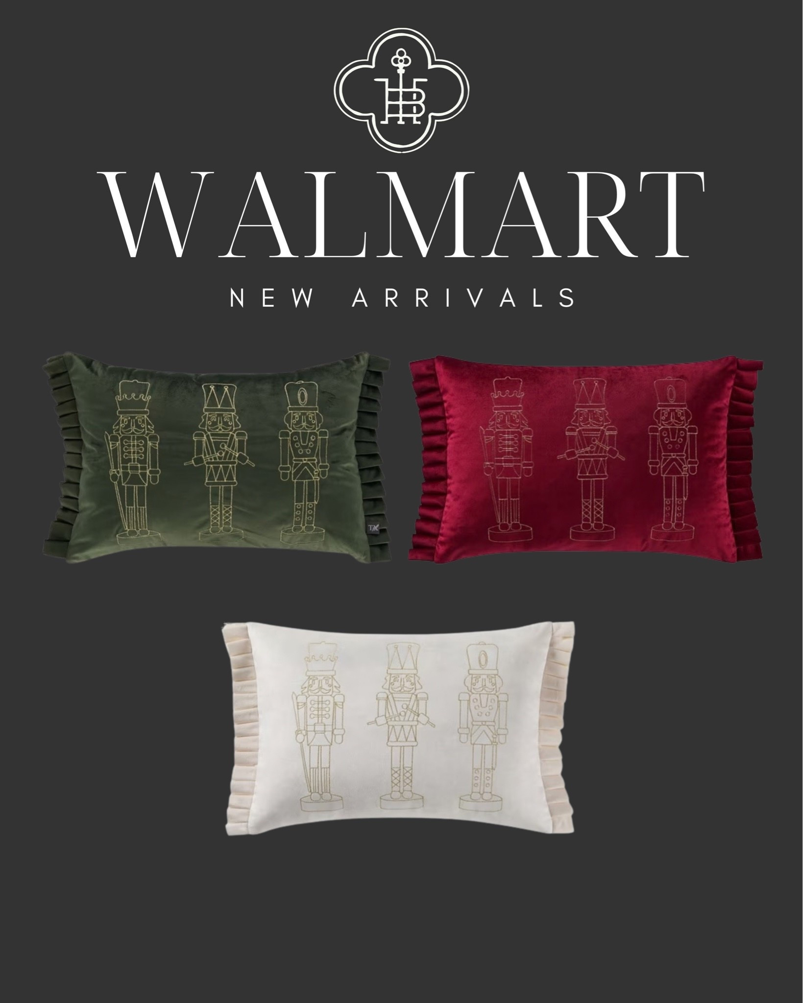 Cutest new nutcracker pillows!!

#LTKSeasonal #LTKHome
