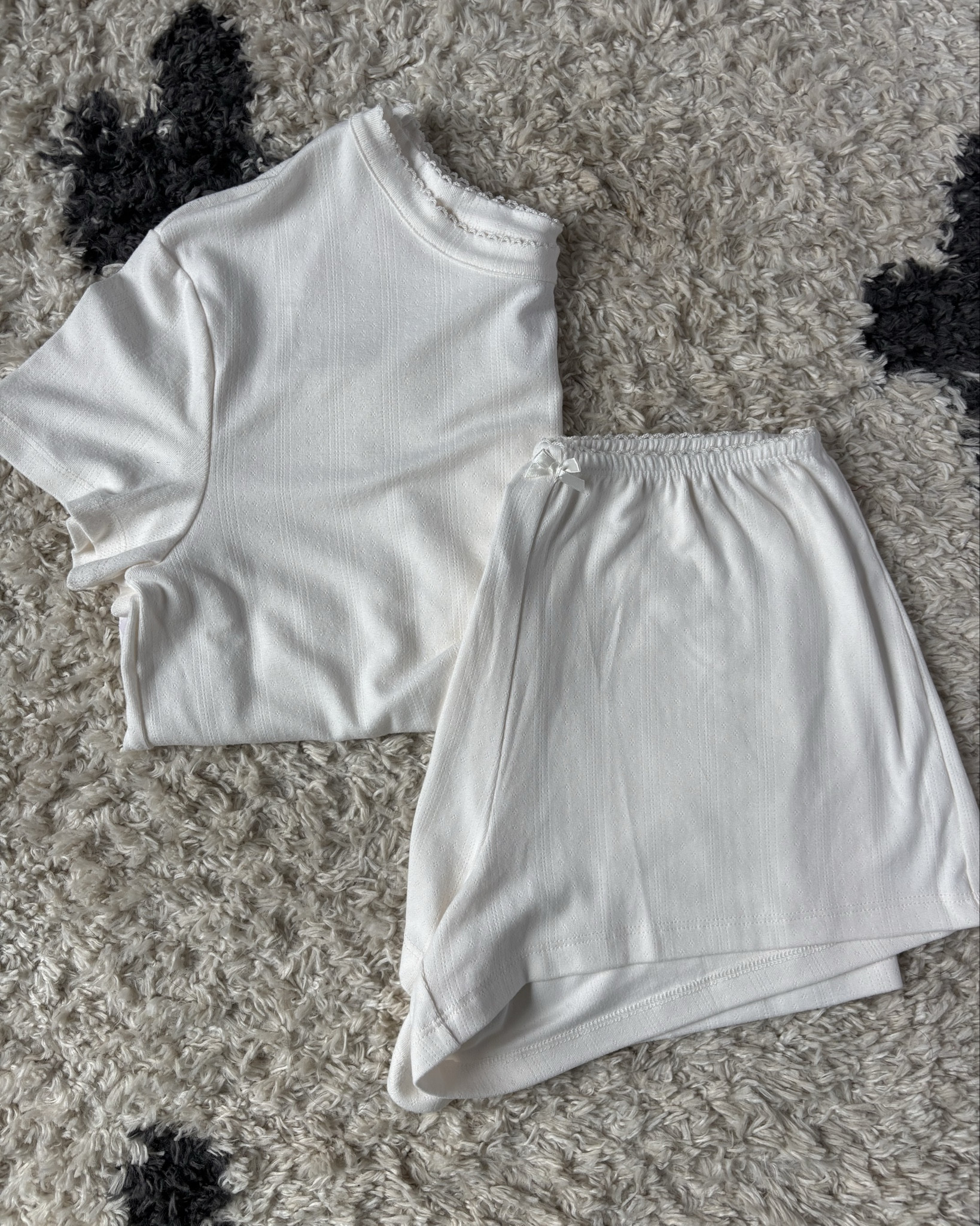 Target Auden matching set and only $15!!! Comes in 4 colors!! Such a cute dainty girly set with the pointelle design and bow!

#LTKSaleAlert #LTKMidsize #LTKGiftGuide