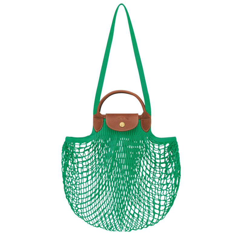 Le Pliage filet L Mesh bag Green - Canvas (10121HVH129) | Longchamp US | Longchamp