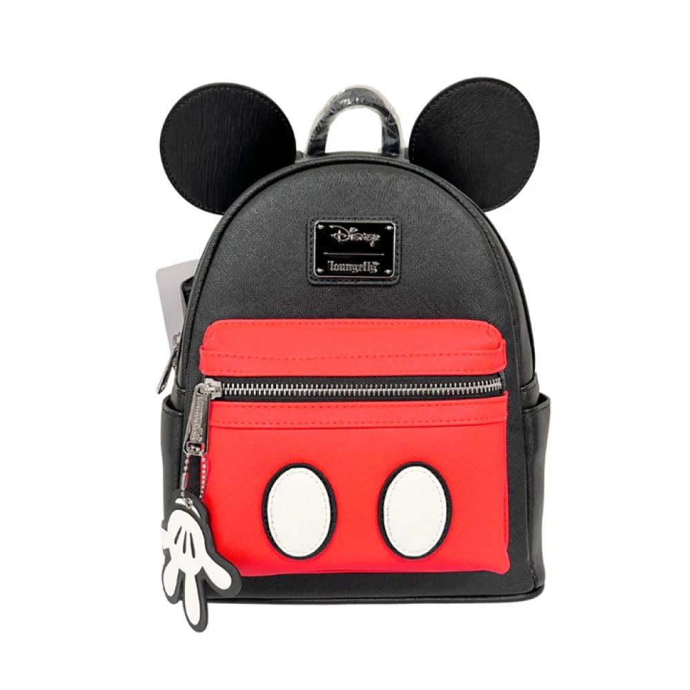Loungefly x Mickey Suit Mini Saffiano Faux Leather Backpack | Amazon (US)