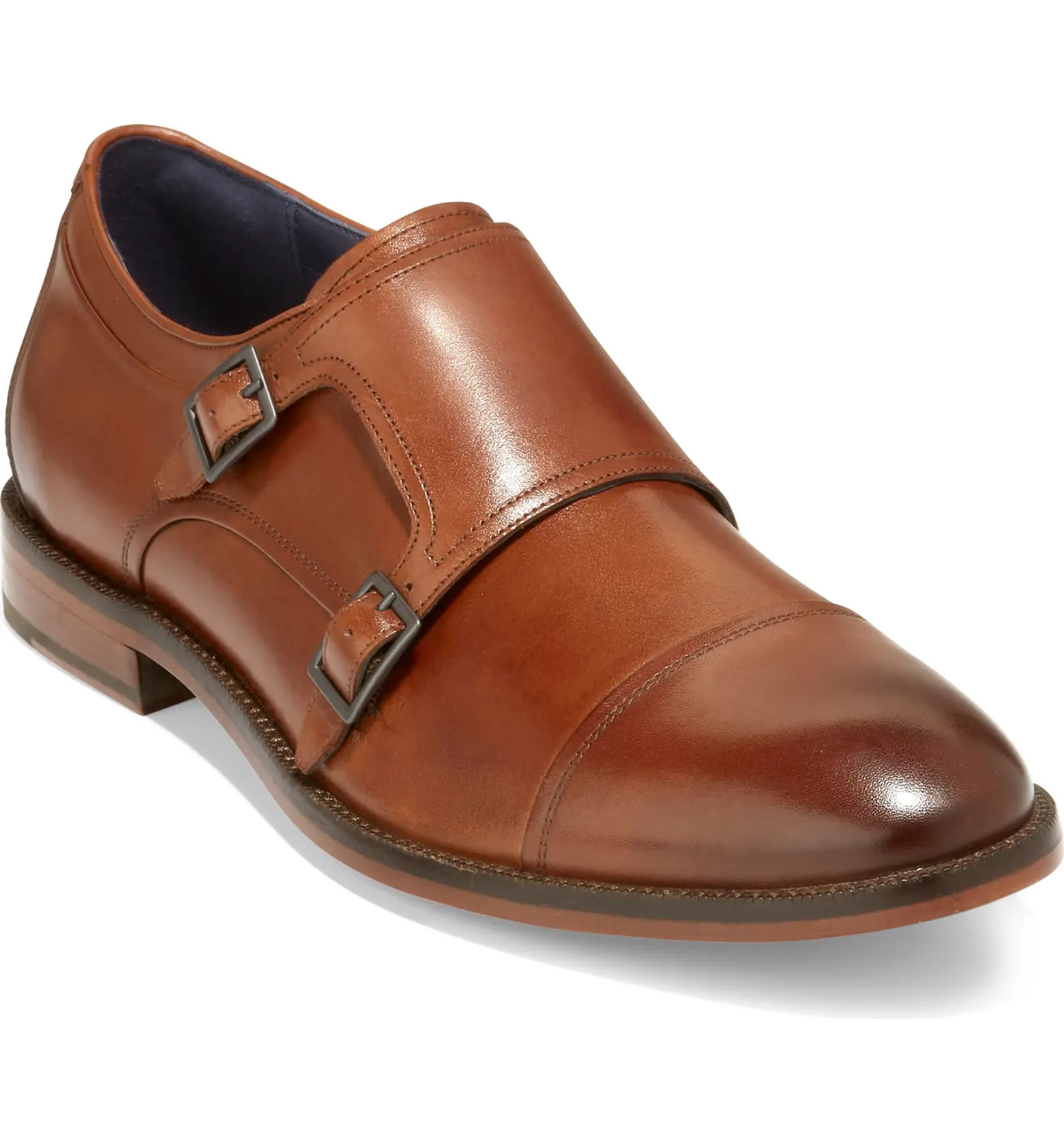 Cole Haan Harrison Grand 2.0 Cap Toe Monk Strap Loafer | Nordstrom | Nordstrom