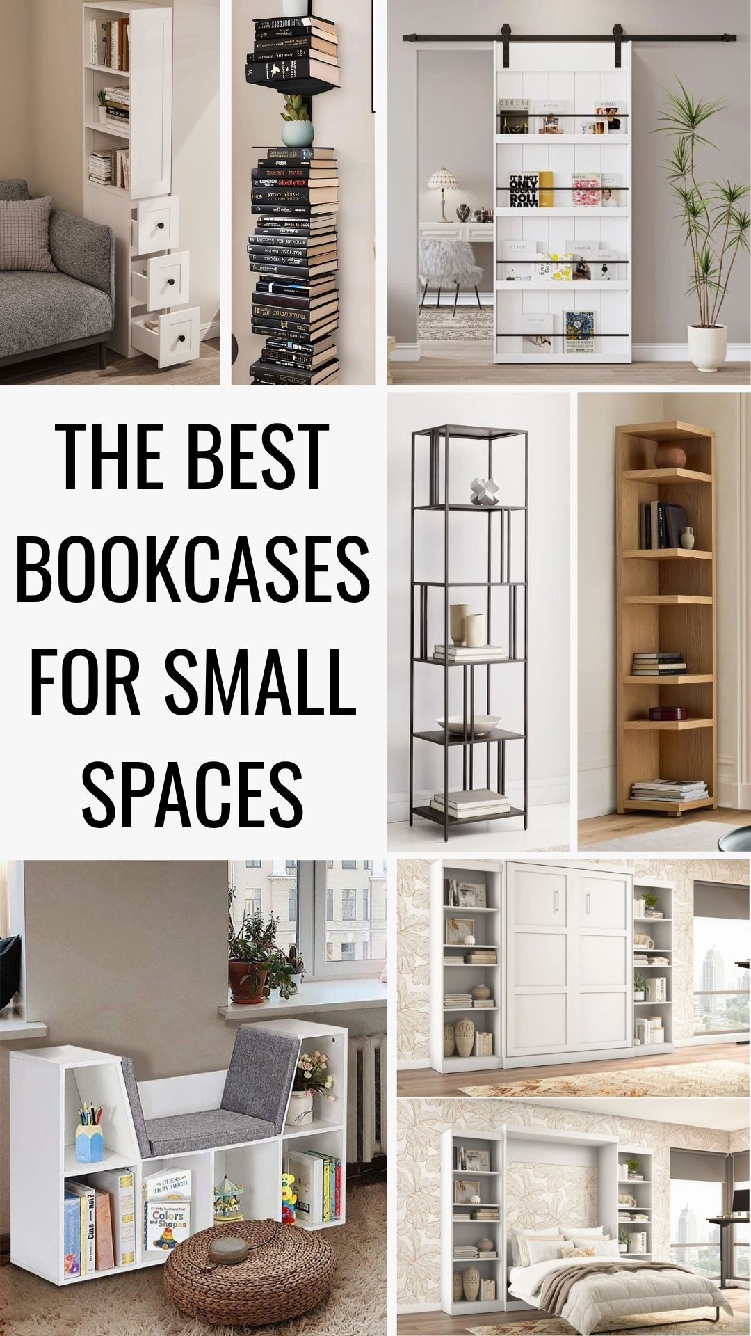 The best bookcases for small bookcases. Small space, big style 📚✨ I rounded up my favorite compact bookcases that add storage and personality without taking over your room. From slim vertical shelves to clever ladder designs, these picks make organizing easy—and chic 

 #LTKHome