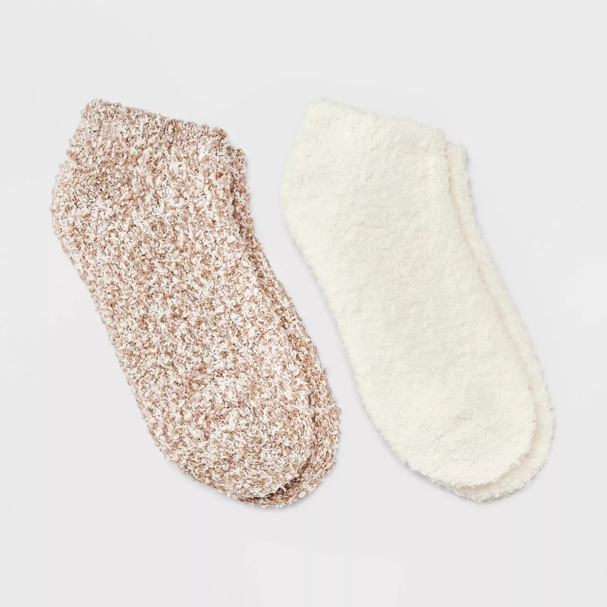 Women's Marled 2pk Cozy Low Cut Socks - Auden™ 4-10 | Target