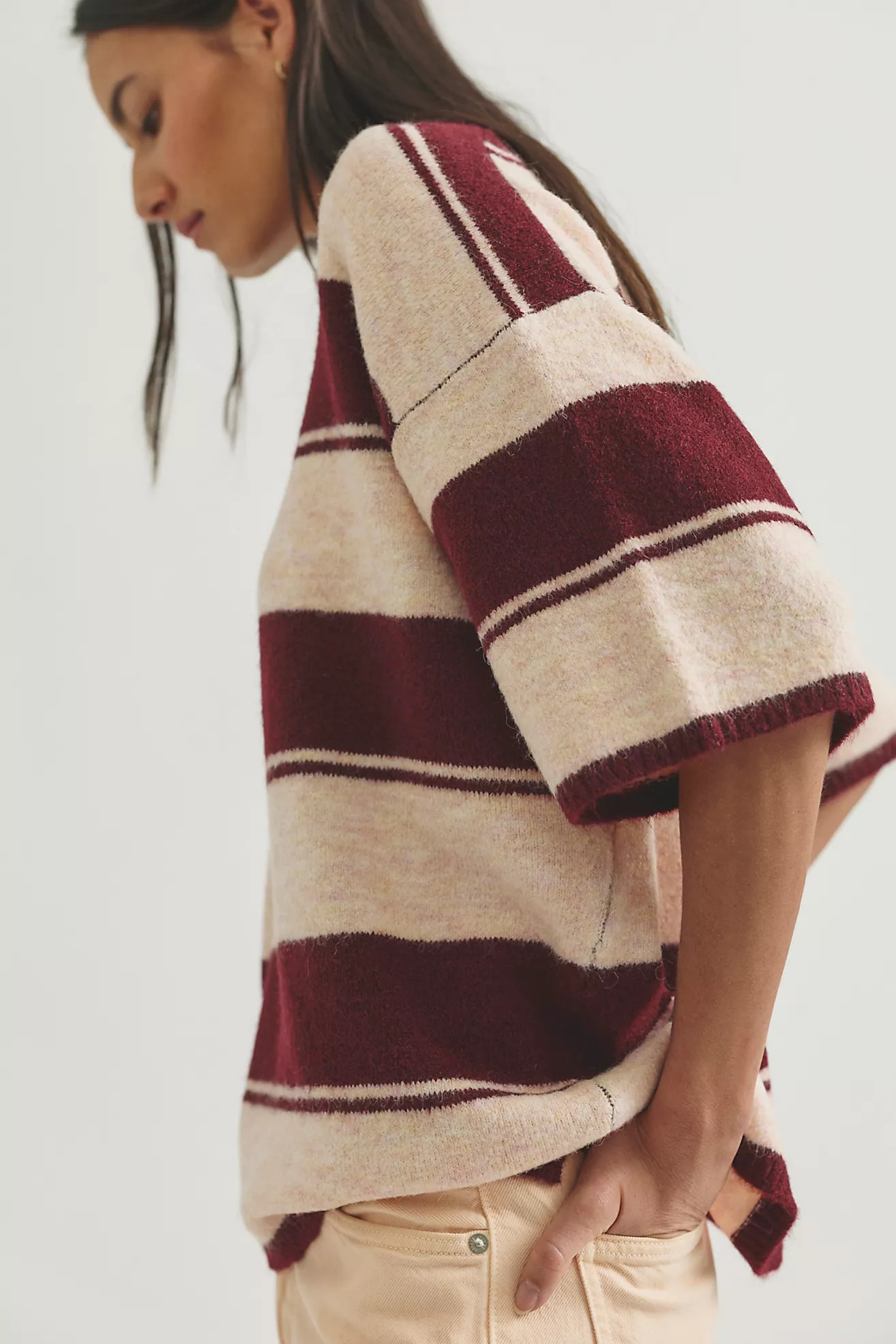 Margot Stripe SoftSpun Sweater Tee | Free People (Global - UK&FR Excluded)