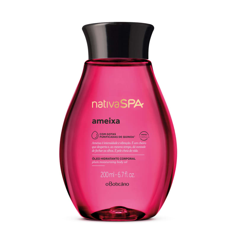 Óleo Hidratante Desodorante Corporal Nativa SPA Ameixa 200ml | oBoticario (BR)