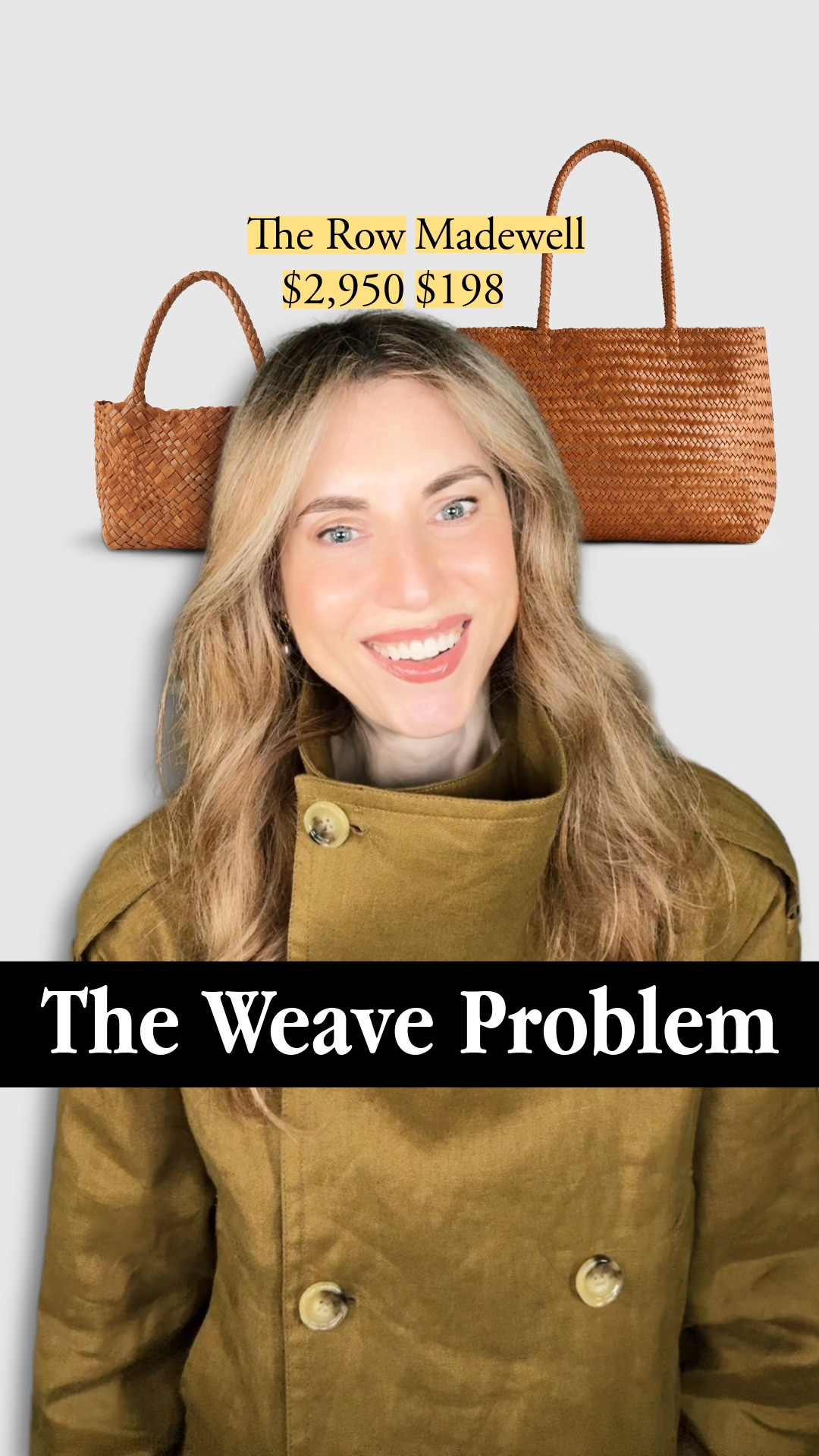 oven leather's core challenge is leather that's either too soft to hold structure or too tough to look refined. These picks solve it. Elleme uses the same engineered backing technique as Bottega Veneta, and the COS tote hides its lining so cleanly it reads as a considered design decision, not just a bag. I love the adorable mini open weave bags from Massimo Dutti and Madewell.

#LTKootd