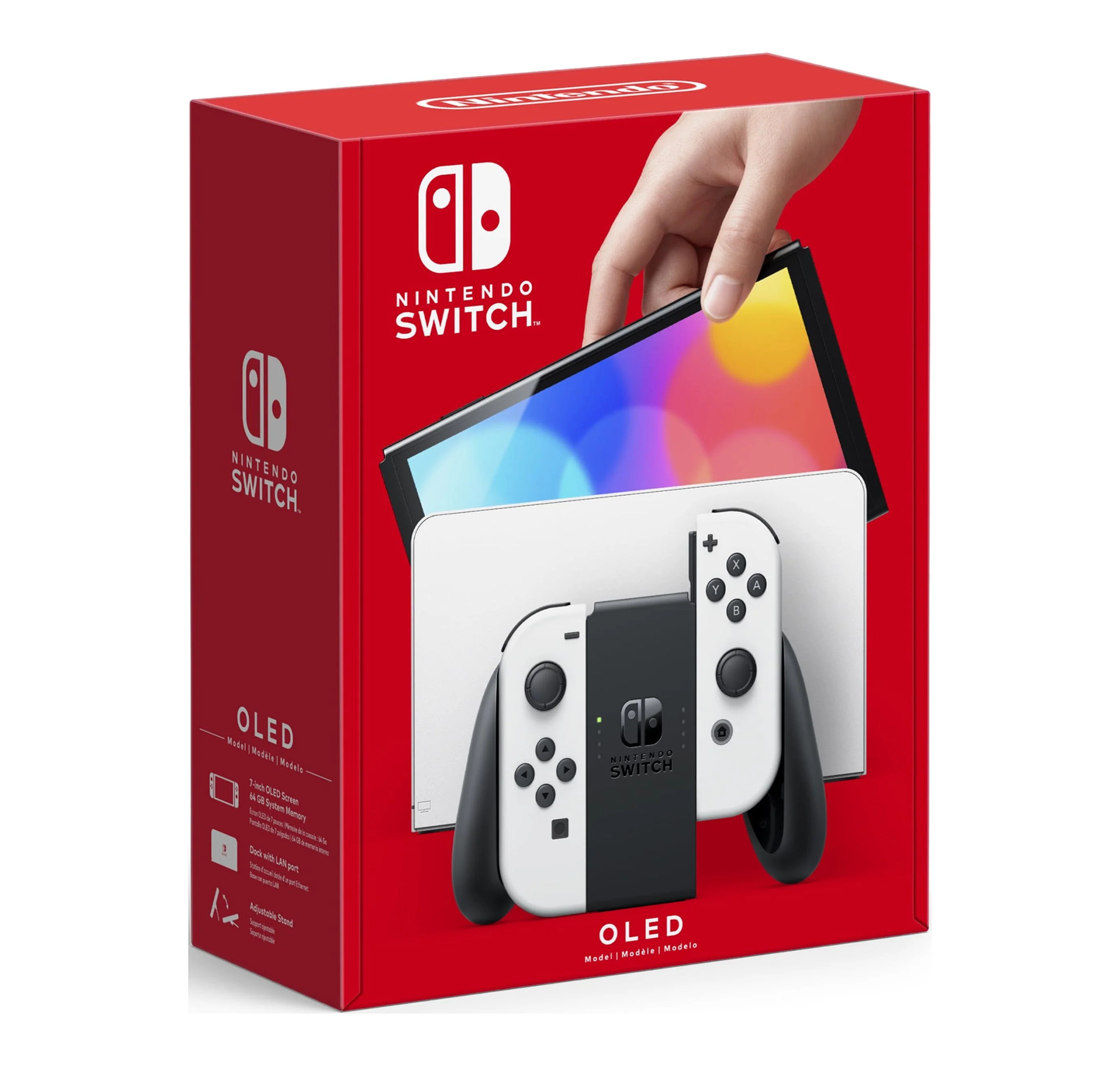 Nintendo OLED w/ White Joy-Con White, Nintendo Switch | Walmart (US)