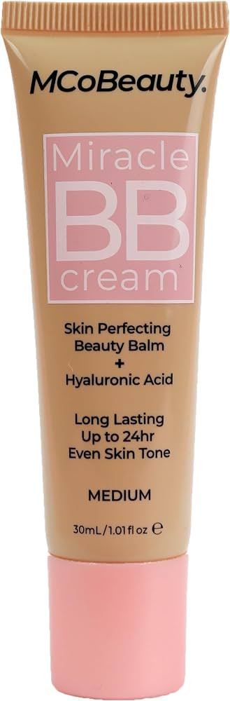 MCoBeauty Miracle BB Cream, Medium, Skin-Perfecting Coverage for Effortless Beauty, Vegan, Cruelt... | Amazon (US)
