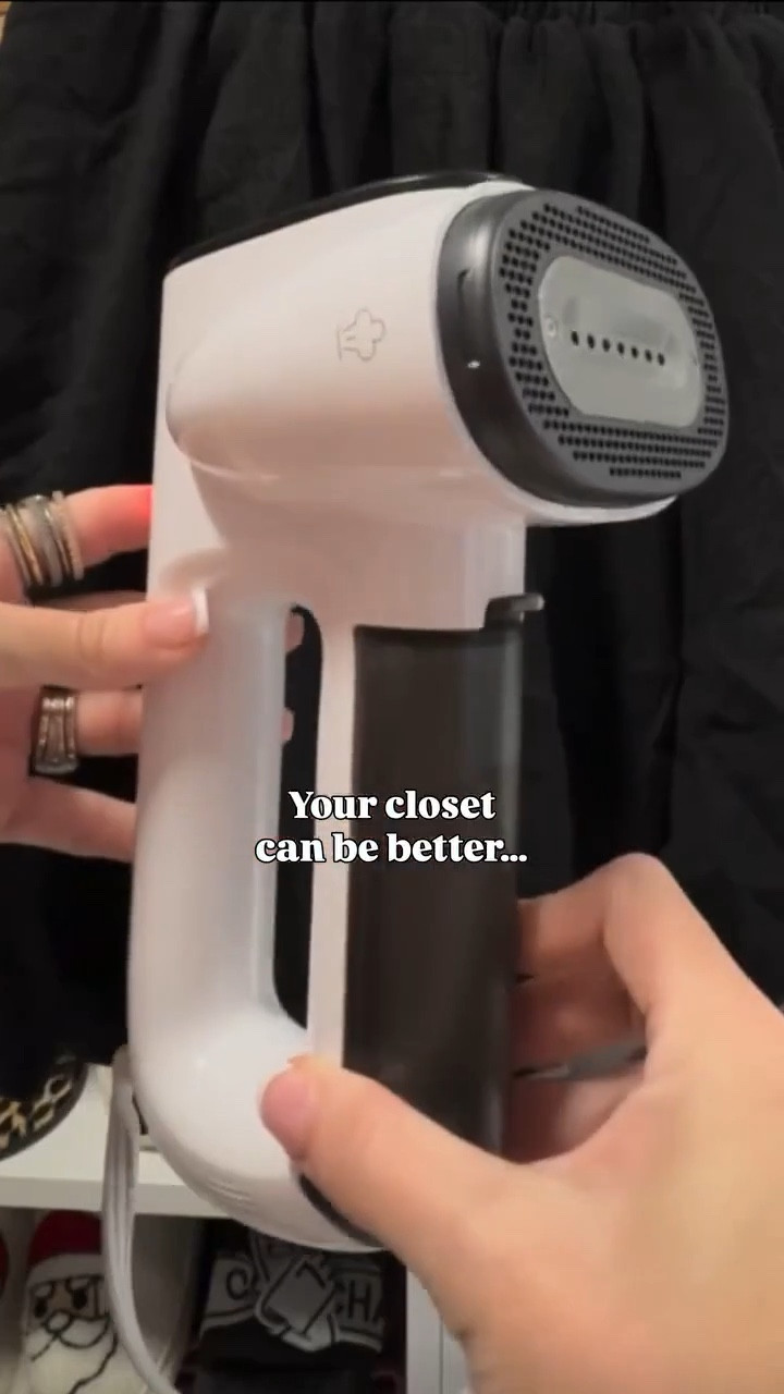 ✨🎀 Two closet favorites you’ll love! The steamer is also the best size for travel. If you’re tight on space or just love matching sets like I do these hanger hooks are a must! 

Closet organization. Custom closet. Closet storage. Dream closet. Home improvement. Organization. Organized home.

#LTKHome #LTKdayinmylife #LTKgrwm