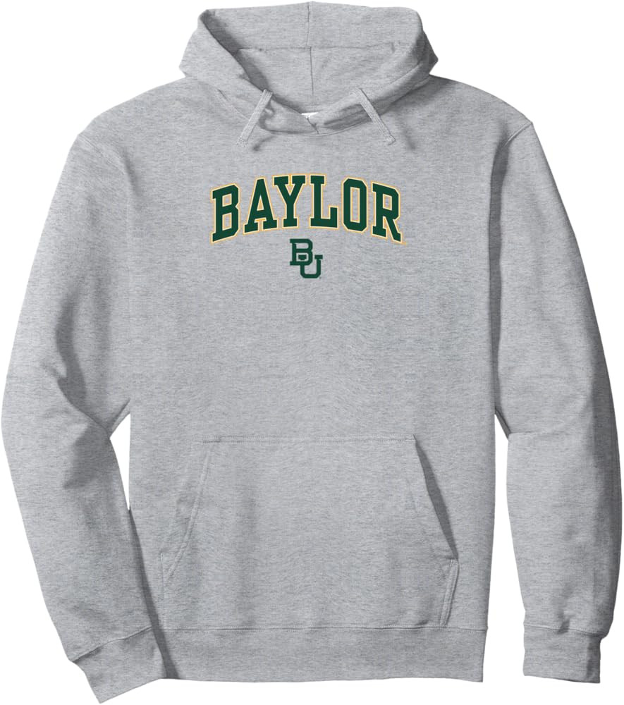 Elite Authentics Baylor Bears Arch Over Unisex Adults Sports - Adults Unisex Grey Small Hoodie | Amazon (US)