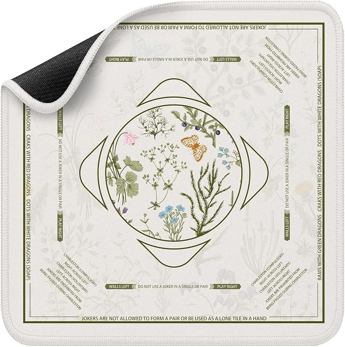 Mahjong Mat for Table - Durable Mahjong Table Cover with Unique Design, Premium Mahjong Accessori... | Amazon (US)